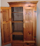 Vanities & Cabinets - Armoire of Reclaimed Lumber