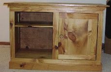 Vanities & Cabinets - Southern Yellow Pine Stereo Cabinet