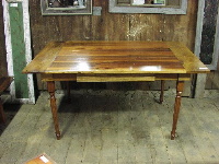 Custom Harvest Table - Reclaimed Wood of Cherry