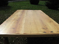 Custom Harvest Table - Antique Wood of Yellow Pine